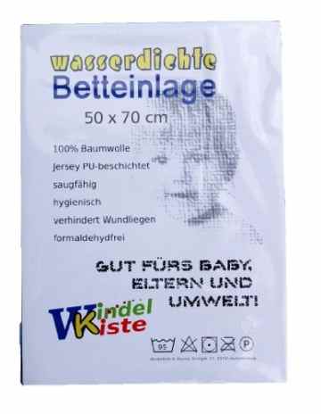 Matratzenauflage wasserdicht 50×70 cm