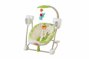 Mattel BGM57 – Fisher-Price Kompakt-Babyschaukelsitz