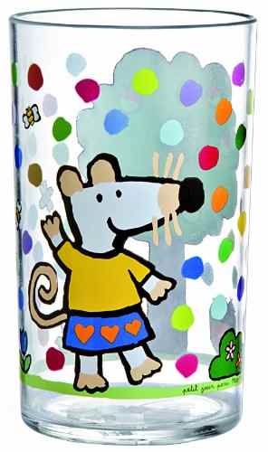 Mausi MM906E Trinkglas aus Acryl