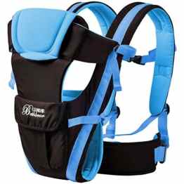 Mehrzweck Kind Baby Carrier Verstellbare Schnalle Mesh Wrap Front Back Rucksack