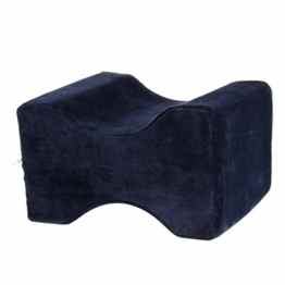 Memory Foam Kniekissen – Kingwo Clip Leg-Kissen-Fuss-Kissen Memory Foam Gummimatten verwenden Beine und Füße Sore die Beine zu schützen (Blau)