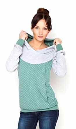 Milchshake – Umstands- und Stillshirt mit Kapuze – „Maybel“