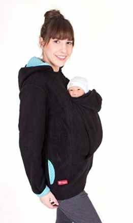 Milchshake – kuschelige Tragejacke aus Fleece für Mama und Baby – für alle Tragetücher/Manduca/Babycarrier u.ä – „Ahoi“