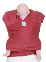 MobyWrap Tragetuch Organic garnet