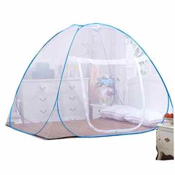 Moskitonetz, tragbarer, faltbarer Outdoor-Reise Camping Bett vollständig geschlossener freistehend Pop Up Netz Zelt von Churun