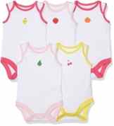 Mothercare Baby-Mädchen Body Girls 5pk Sl Fruits Bodysuit