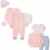 Mothercare Baby-Mädchen Body Girls 8pc Set Newborn Blooming Farm