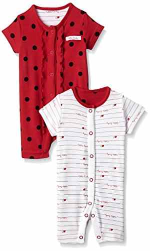 Mothercare Mädchen Strampelanzug Little Ladybird-2 Pack