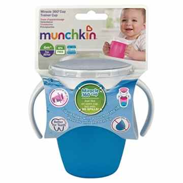 Munchkin Miracle 360 Trinklernbecher, Blau