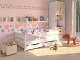 Möbel Concept – Kinderbett mit Matratze und Schubladen