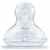 NUK First Choice+ Anti-Colic-Trinksauger Silikon, kiefergerechte NUK Form, Größe 2 (6-18 Monate) M für Milch, 2 Stück