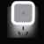 Nachtlicht, FIDEA night Licht 0.5W Plug in LED Nachtlicht Lampe mit Sensor, mit automatischer Dämmerung bis Dämmerung Lichtsensor, weiß, 4er Pack (Platz)