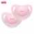 Namensschuller – NUK Starlight Schnuller mit Namen – Silikon Größe 1 – rosa – 2er Set