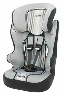 Nania Kinderautositz Racer SP, ECE Gruppe 1/2/3, 9 bis 36 kg, POP BLACK