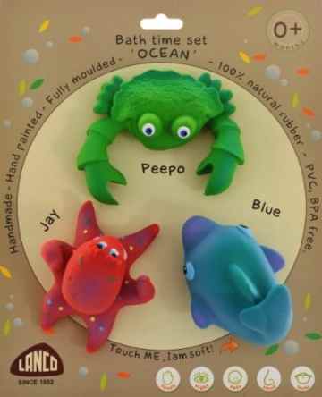 Naturkautschuk Badewannespielzeug Beissring ‚Ocean‘