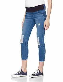 New Look Maternity Damen Umstands Jeans Underbump Riped Bowie Authentic