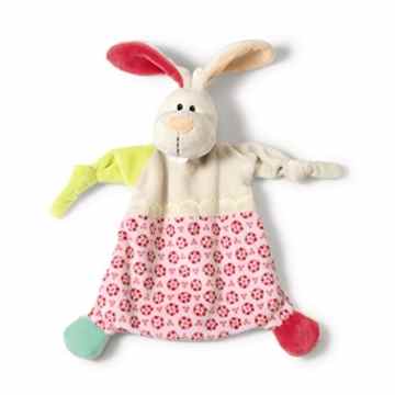 Nici 39243 Schmusetuch Hase, 25 x 25 cm