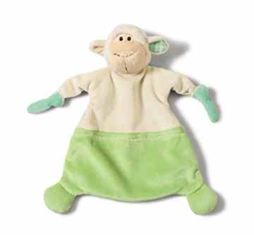 Nici 39246 Schmusetuch Lamm, 25 x 25 cm
