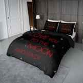 Nightlife – Bettwäsche / Bettbezüge Lovemoon Neon Red – Rot – 140×200/220 – Mit 1 Kissenbezug 60×70