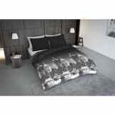 Nightlife – Bettwäsche / Bettbezüge NY Manhattan – Schwarz – 135×200 – Mit 1 Kissenbezug 80×80