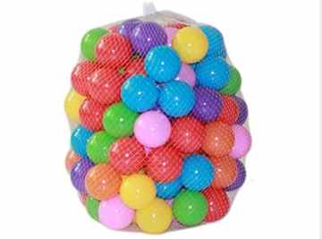 Nikgic Bunt Ozean Ball weichen Kunststoff Ball Bunt Babybälle Kunststoff-Ozean-Kugel-Pit Balls Baby Bällebad Schwimmen Grube Spielzeug