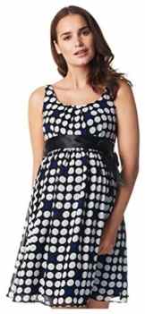 Noppies Dress sl Luna mit Schleifen-Detail Damen Umstandsmode / festliches Kleid 50801