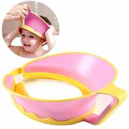 ONEDONE Verstellbarer Baby Kinder Shampoo Baden Dusche Displayschutzfolie Gap Hat Wash Haar Shield