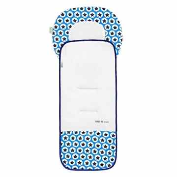 Odenwälder 10122-1267 Babycool Kinderwagen-Auflage Hip-Hop blue