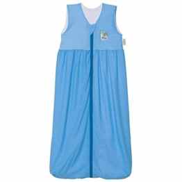 Odenwälder 1276-1972 Gr.130cm Jersey-Schlafsack Anni Streifen aqua
