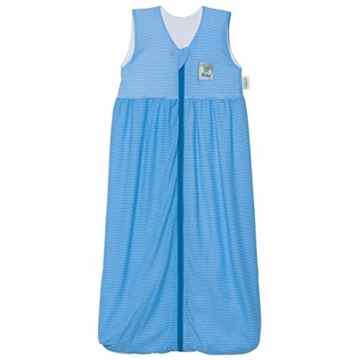 Odenwälder 1276-1972 Gr.130cm Jersey-Schlafsack Anni Streifen aqua