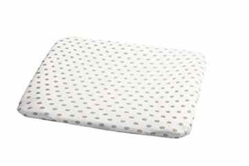 Odenwälder Frottee-Bezug Wickelauflage Tupfen