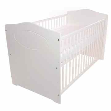 Original BABYBLUME Baby und Kinderbett 140×70 Vollmassiv Umbaubar – Kuba – in verschiedenen Varianten