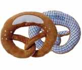 Original Wildfang by Nyani – Brezel zum Knistern Plüsch blau/weiß kariert