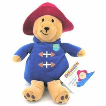 Paddington Bear, Kuscheltier, 14 cm, blau (/), Rot