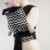 Palm and Pond Mei Tai Baby Carrier – Schwarz und Weiß Zickzack
