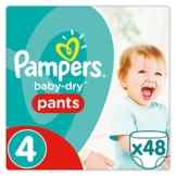 Pampers Baby-Dry Pants, Gr. 4, 8-14 kg, 48 Windeln