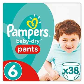 Pampers Baby-Dry Pants, Gr. 6, 15 + kg, 38 Windeln