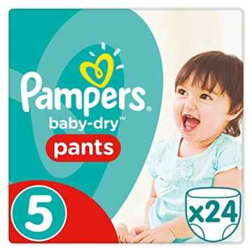 Pampers Baby-Dry Pants Größe 5, 11-18 kg, 24 Stück