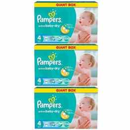 Pampers Windeln Active Baby Dry Maxi Gr. „4“ 7-14 Kg Bis zu 540 Stk