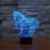 Pferdes 3D bunte Lichter LED Lampe Acryl Vision Stereoskopische 3D Touch Lampe Nacht Licht bunte Steigung Lampe