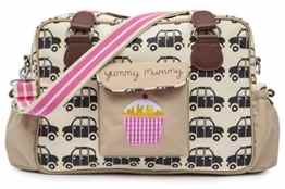 Pink Lining YUMMY MUMMY black Cabs Wickeltasche