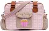 Pink Lining Yummy Mummy Wickeltasche Pflegetasche, Cream Bows on Pink