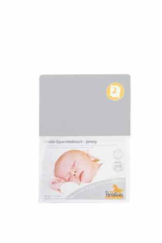 Pinolino 540002 Doppelpack – Spannbetttuch für Kinderbetten