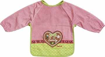 Playshoes 507127-373 Ärmel-Lätzchen, Babylätzchen Landhaus, Wasserdichte Unterlage, 39 x 34 cm