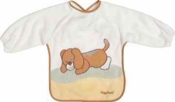 Playshoes 507197-135 Ärmel-Lätzchen Hund mit Folienunterlage