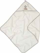Playshoes Kinder Kuschelweiches Frottee-Kapuzentuch, Maße ca. 75x75cm, mehrere Farben
