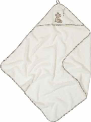 Playshoes Kinder Kuschelweiches Frottee-Kapuzentuch, Maße ca. 75x75cm, mehrere Farben