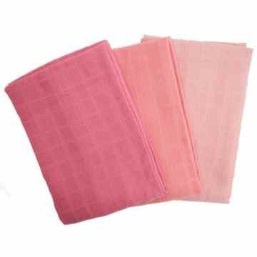 Popolini Mullwindeln Strawberry 70×70 cm 3er-Set