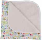 Popolini Wickelunterlage Spieldecke Bio-Baumwolle mit PUL-Schicht Garden Tunes