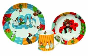 Pos 61181 Pettersson und Findus 3-teilig Kinderset